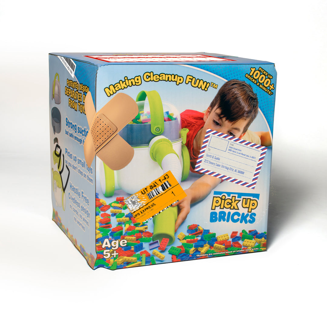 Aspirateur Pick-Up Bricks® - Boîte ouverte